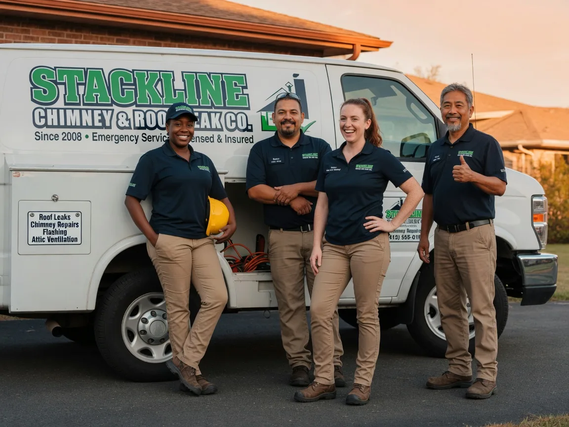 Chimney flashing repair company in Damascus, MD